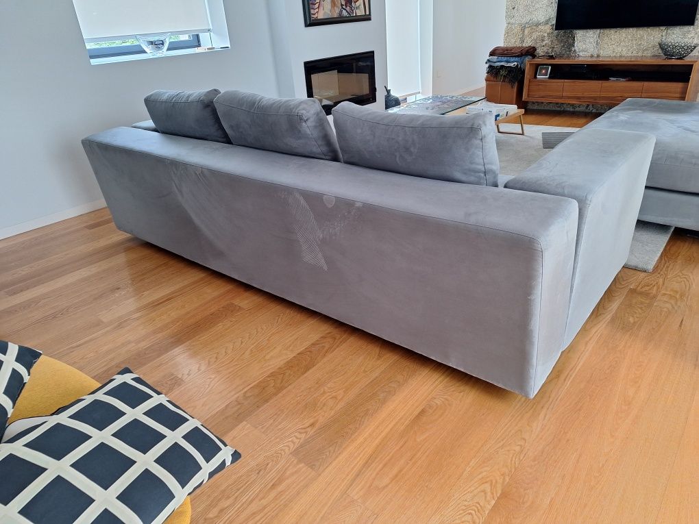 Sofa 3 lugares estilo Minotti