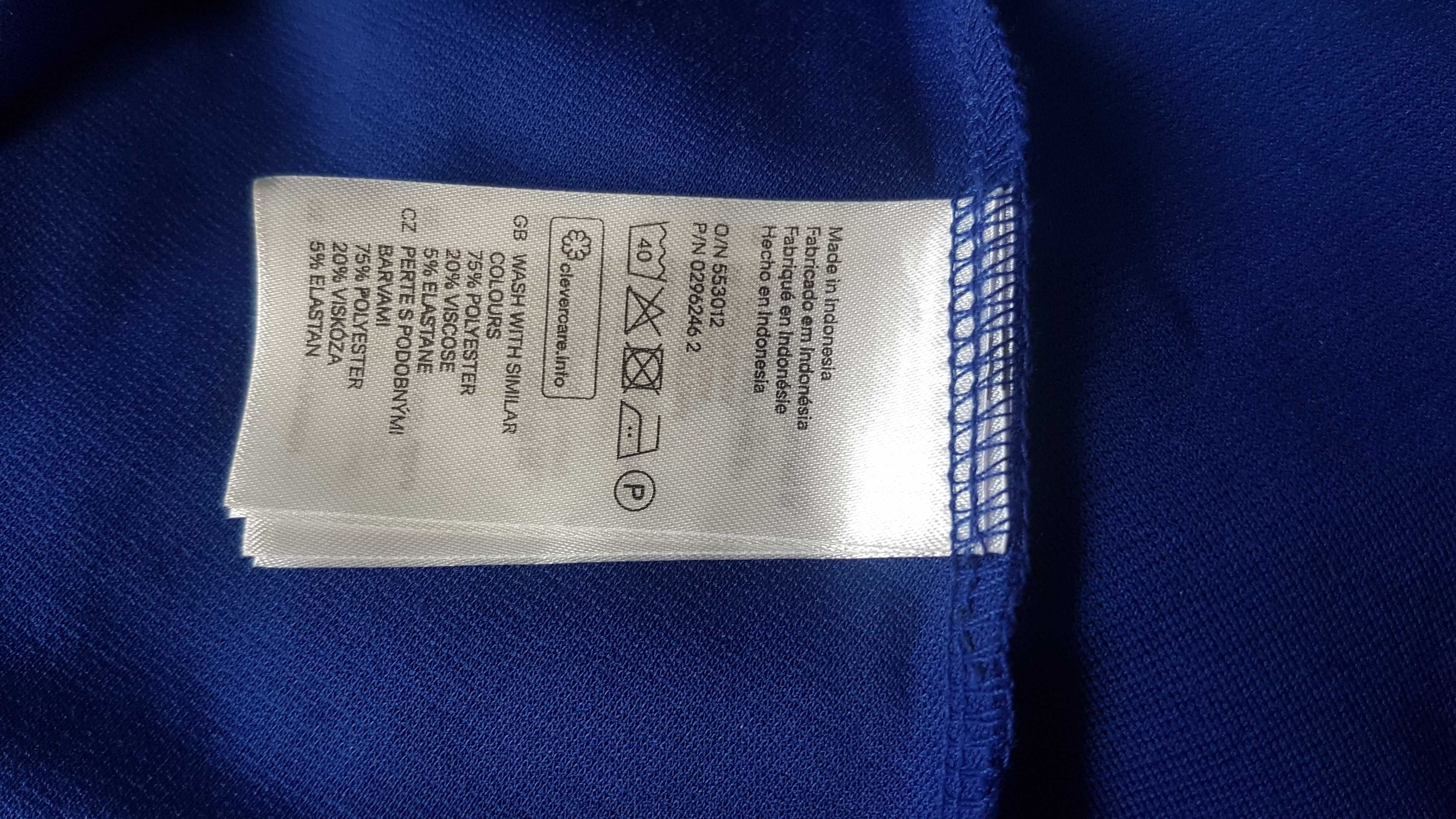 Niebieska sukienka H&M 34 XS - jak nowa