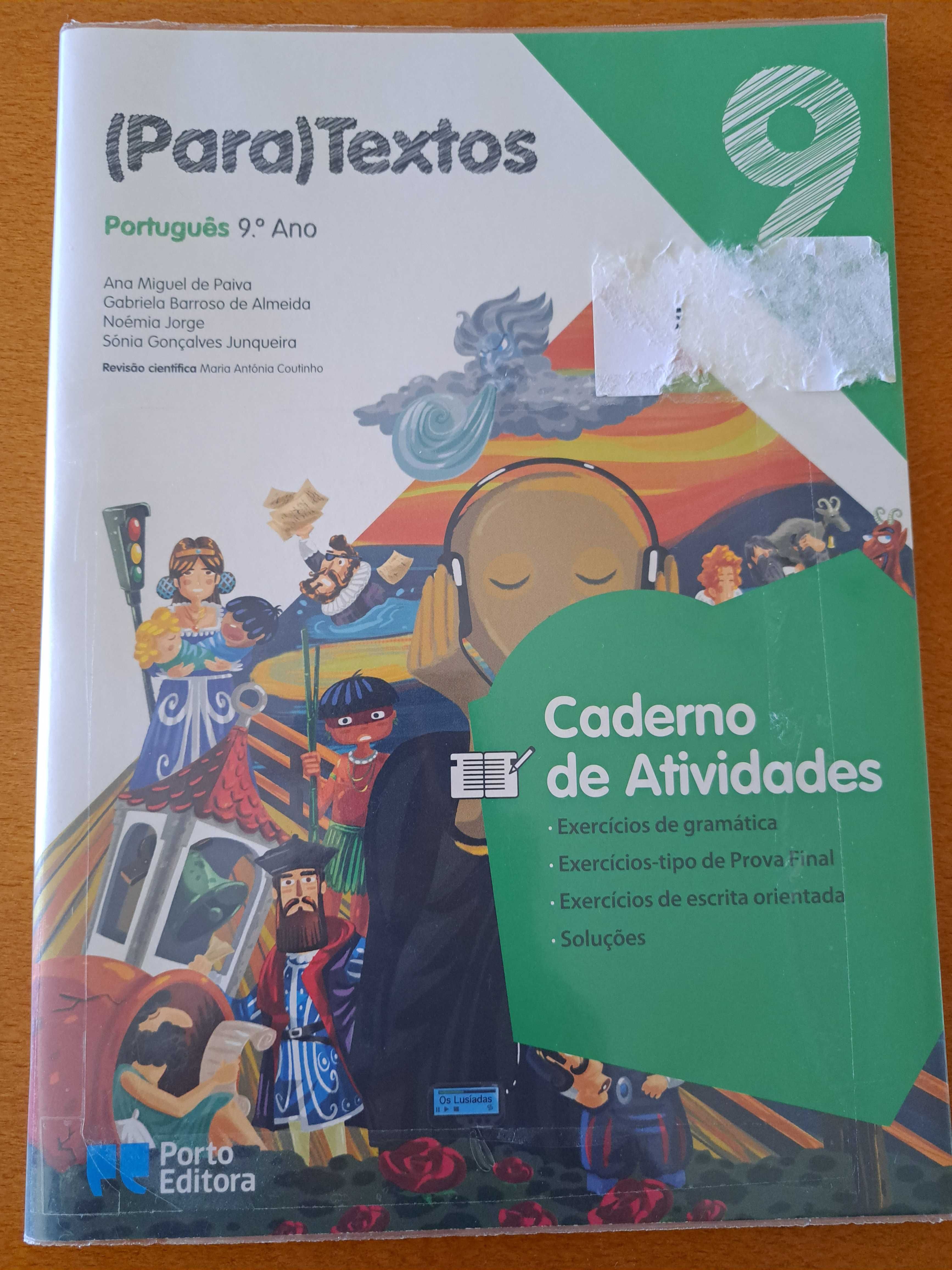 Livros escolares 9º ano (atividades)