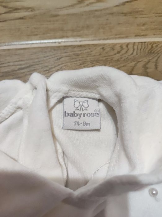 Sukienka do chrztu 74 polar plus satyna Baby Rose