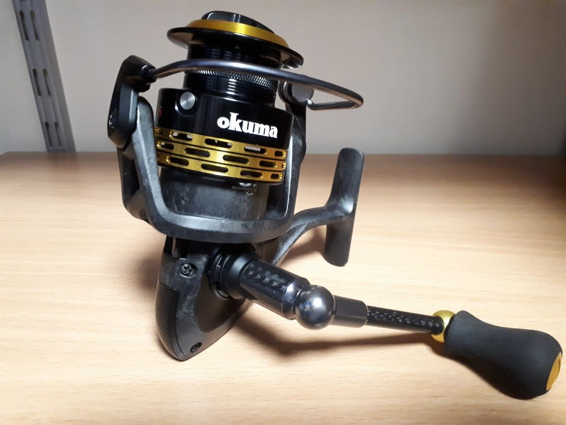 Kołowrotek Okuma Helios GOLD HXG-35 lekki węglowy wytrzymały