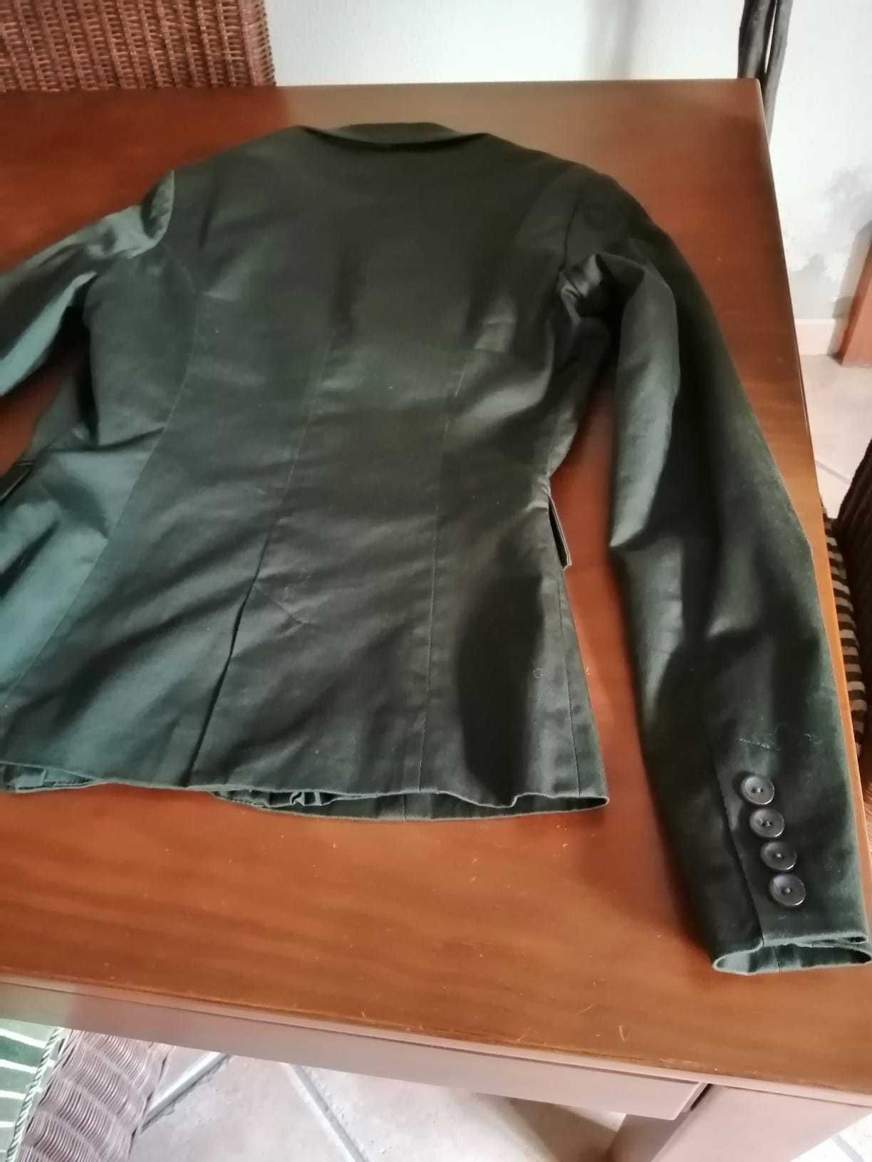 vende-se blazer verde da bershka