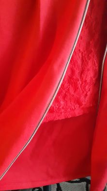 Женское платье красного цвета (S/M)