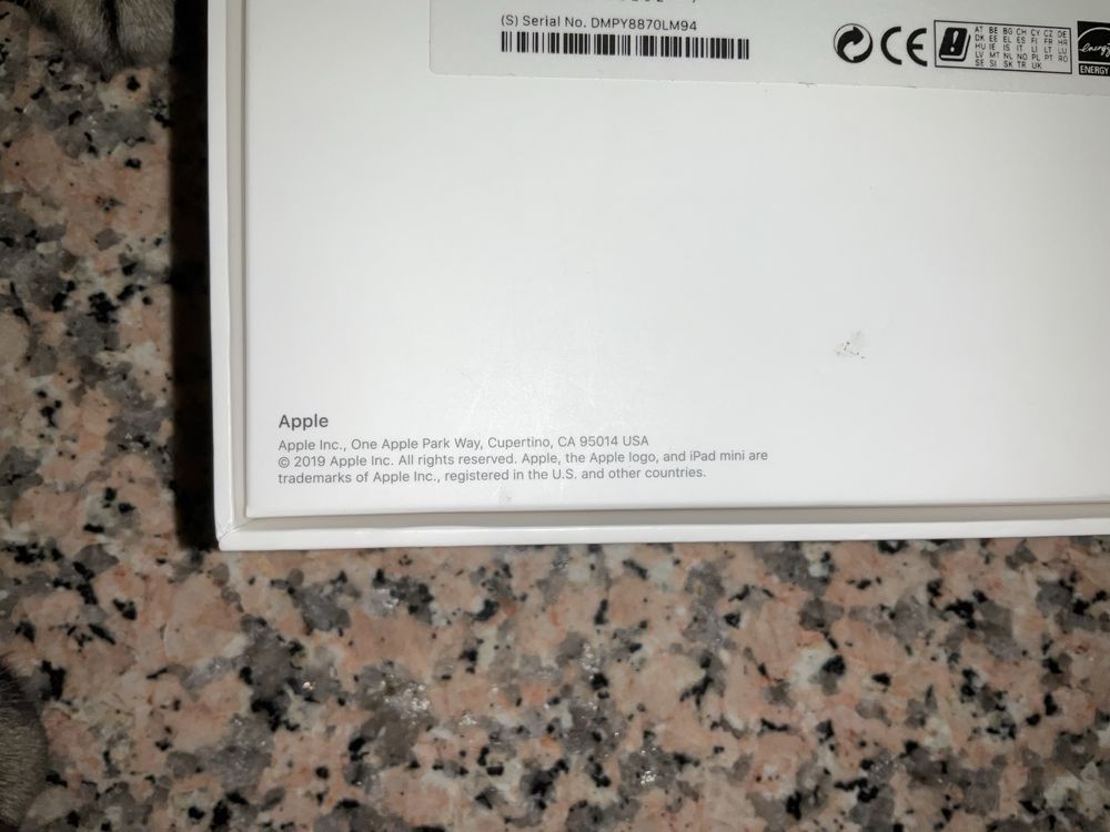 iPad Mini 5 geração  prateado Sideral 64GB  Retina 7,9”