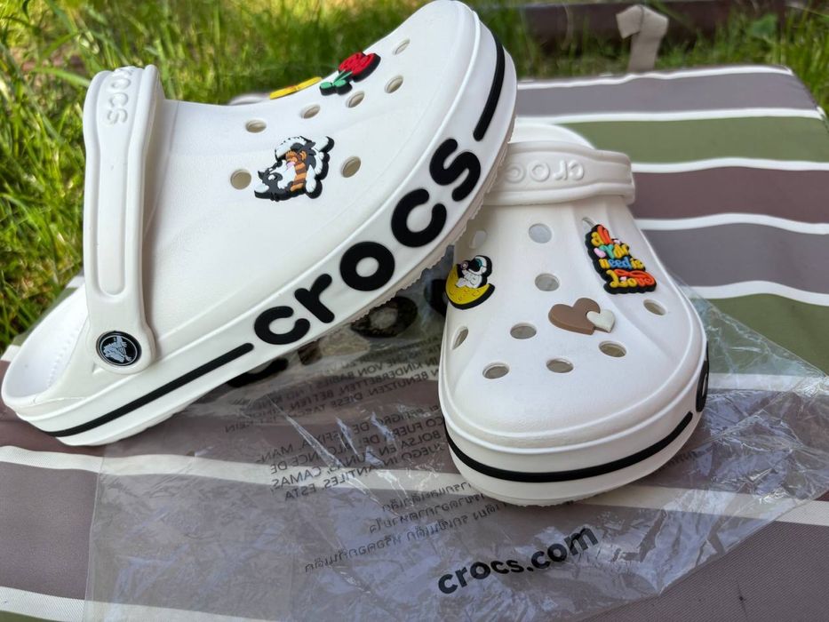 Крокси білі Crocs білі 37, 38, 39, 41 розмір