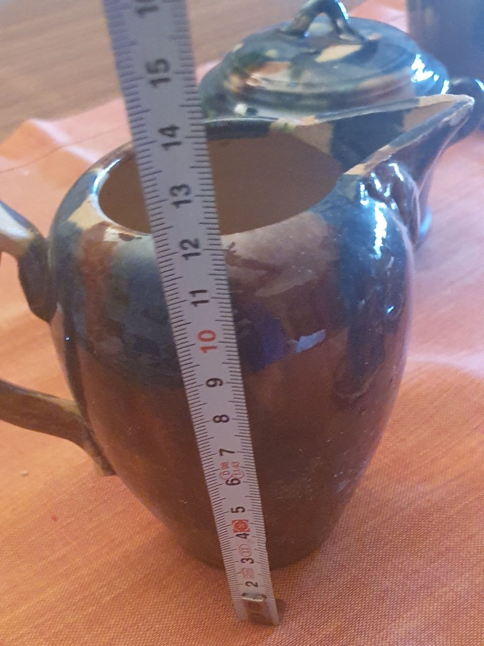 Serviço café em faiança das Caldas da Rainha do início século XX