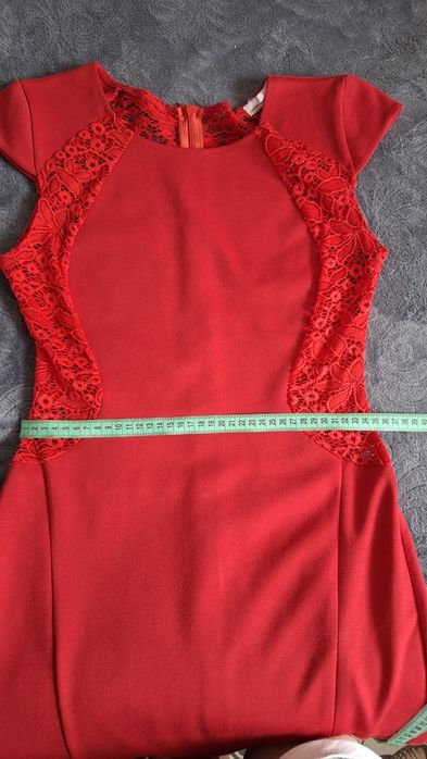 Сукня рибка святкова,вечірня,червоного кольору,