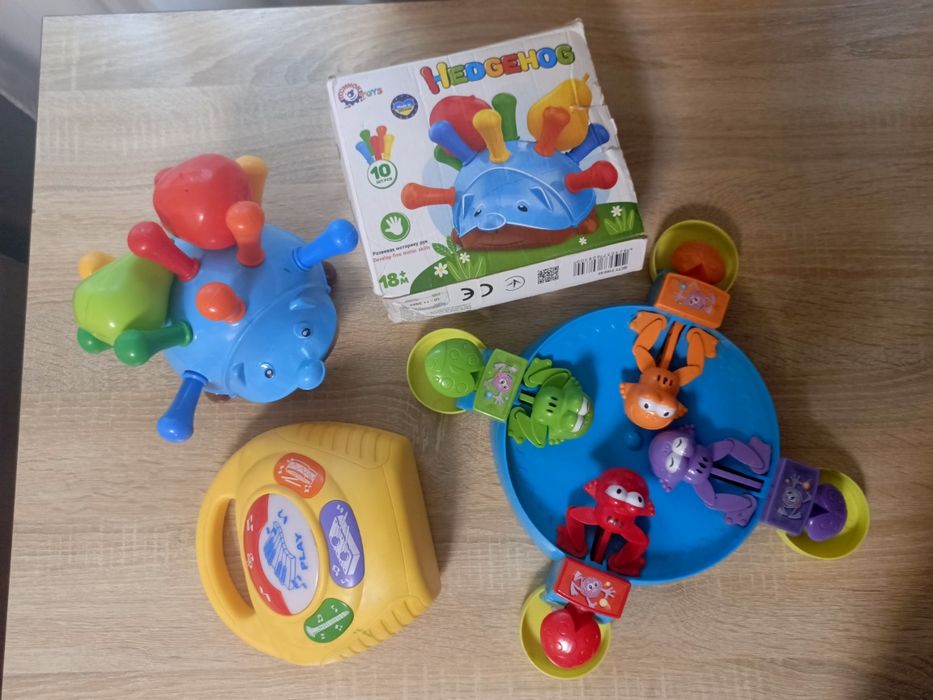 Дитячі іграшки, іграшка-сортер ТехноК Їжачок