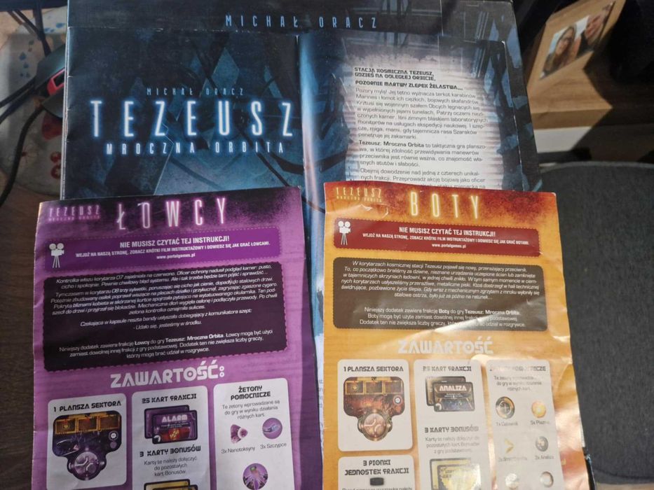 Tezeusz mroczna orbita Boty i Łowcy PL