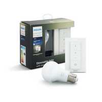 Kit 1 Lâmpada Inteligente e Comando PHILIPS HUE (E27 - Branca Suave)