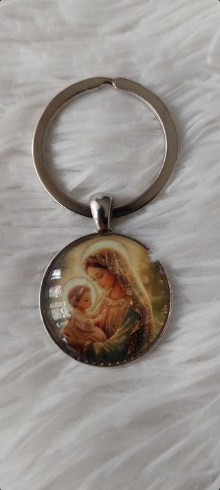 Brelok do kluczy Matka Boska Pan Jezus