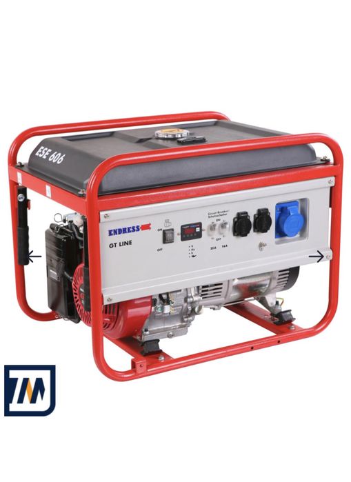 бензиновый генератор endress 6кВт, генератор немецкий 4кВт,генератор