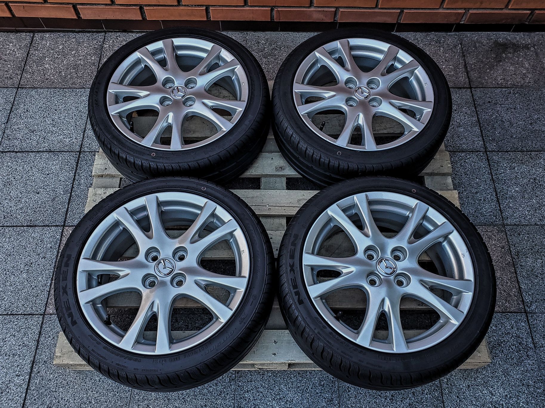 Mazda R16 4x100 | 195/45/16 Nexen 8mm | Original | Hyundai/Nissan/...