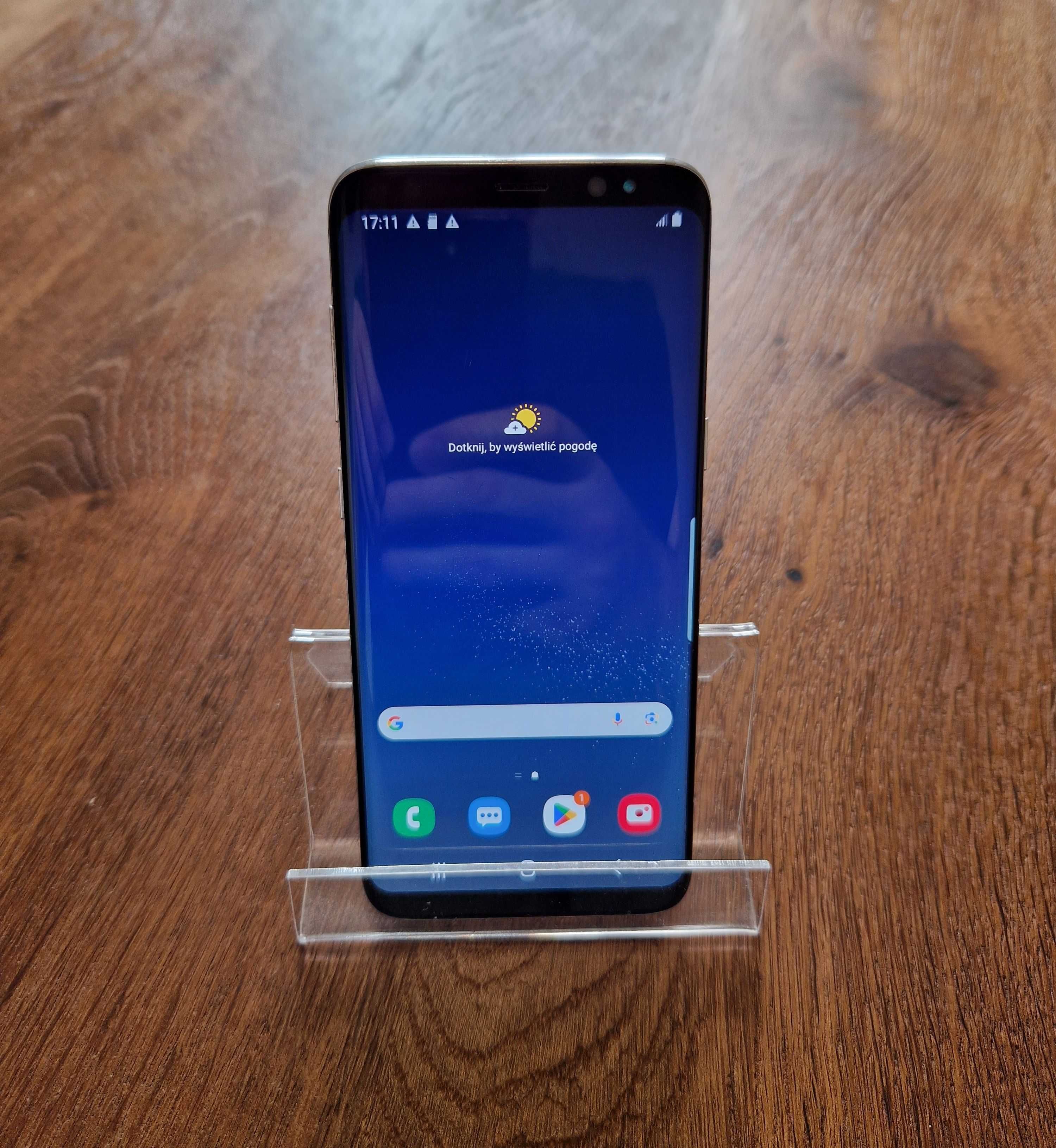 Samsung Galaxy S8 SM-G950F + ładowarka + karta pamięci 16GB