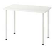 IKEA LINNMON / ADILS Biurko, biały, 100x60 cm