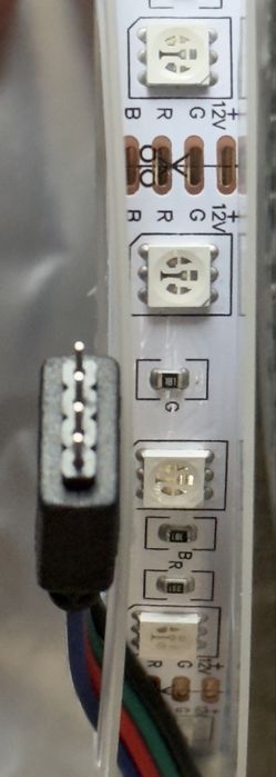 Pasek, taśma led 5050 60led/mb. 5 metrow m
