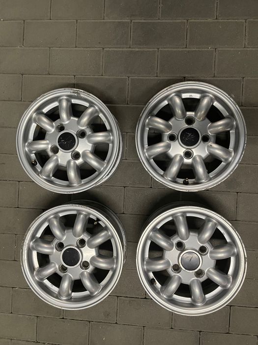 Alufelgi Mini, Cooper, Morris, Rover, Austin, Fiat 126p, 12 cali