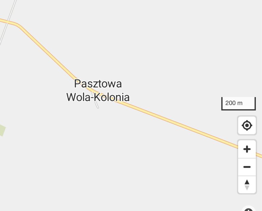 Działka rolna / siedlisko Pasztowa Wola Kolonia 1.165 ha