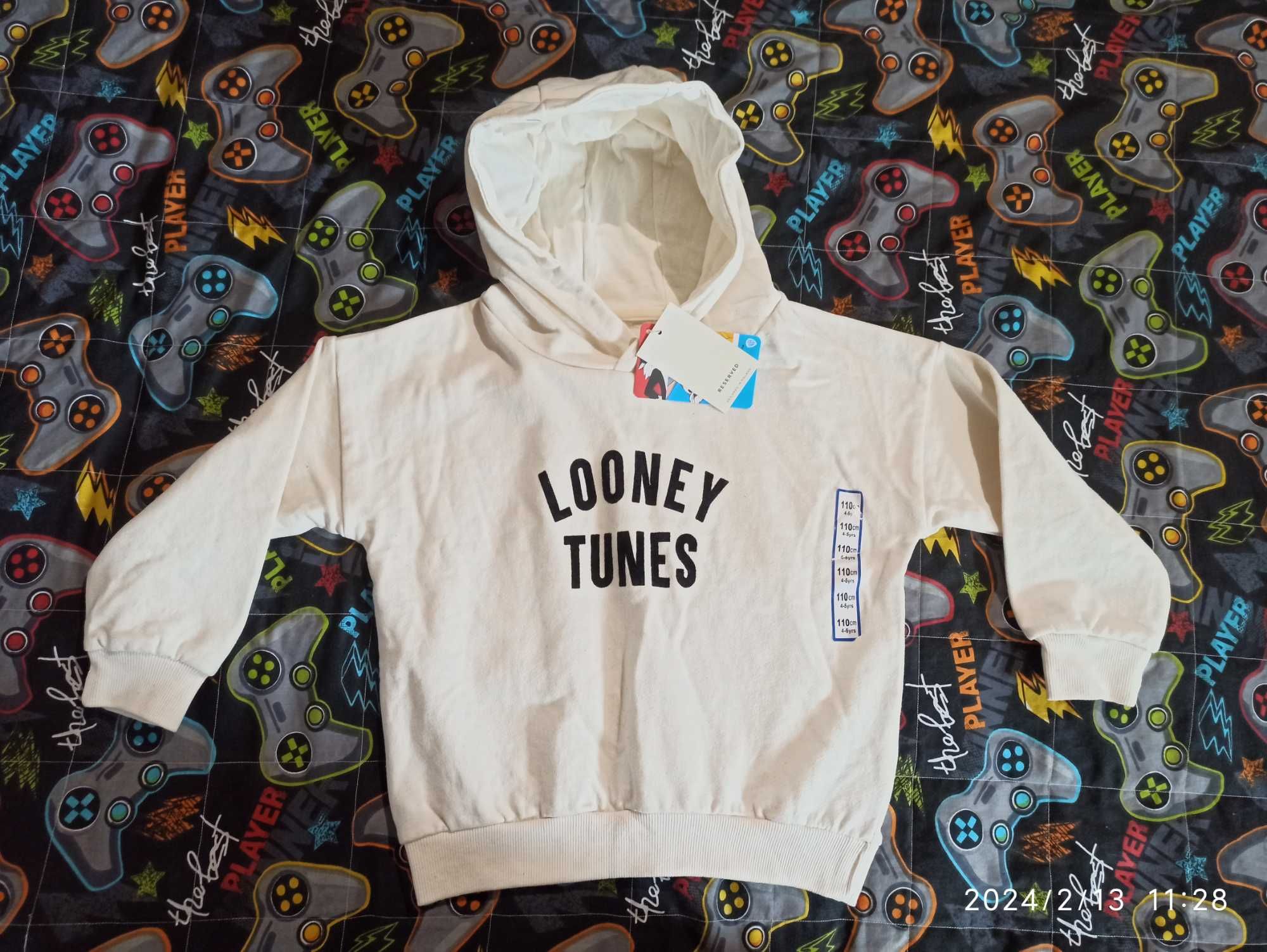 Bluza chłopięca Reserved Looney Tunes 110 Nowa