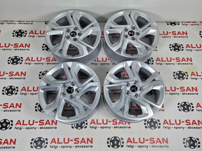 NOWE alufelgi DS 17" 5x108: DS 4 DS 7 DS 9 - Srebrne