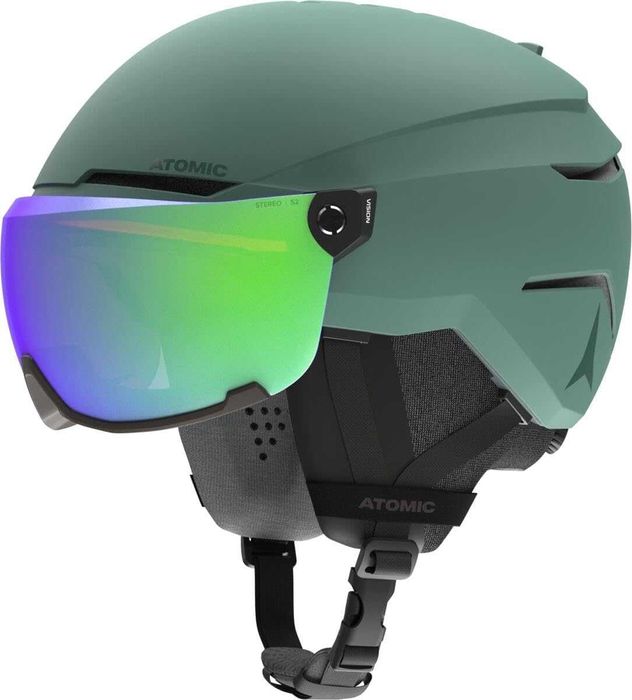 Kask narciarski Atomic Savor Visor Stereo Green M 55-59cm