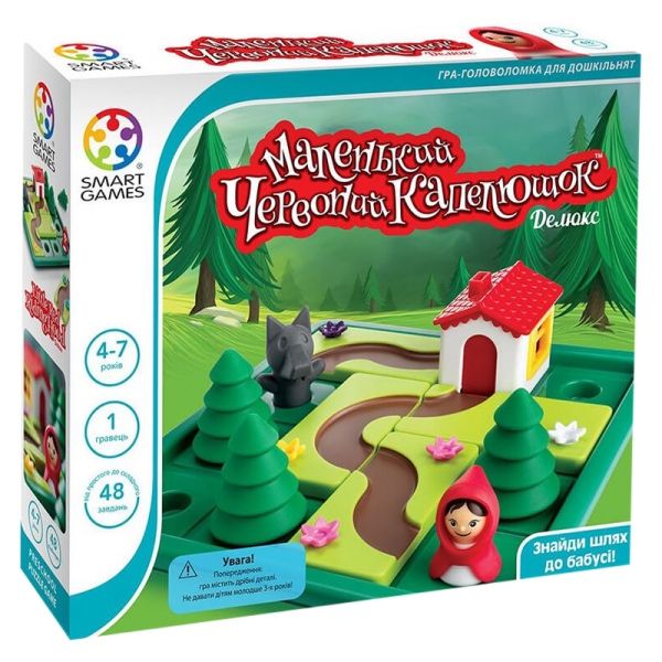 Червоний капелюшок, Красная Шапочка, Аліса та зайчик гра Smart games