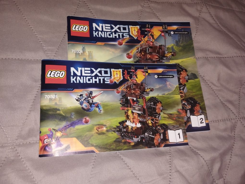 LEGO Nexo Knights machina oblężnicza generała Magmara