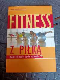 Książka fitness z piłką