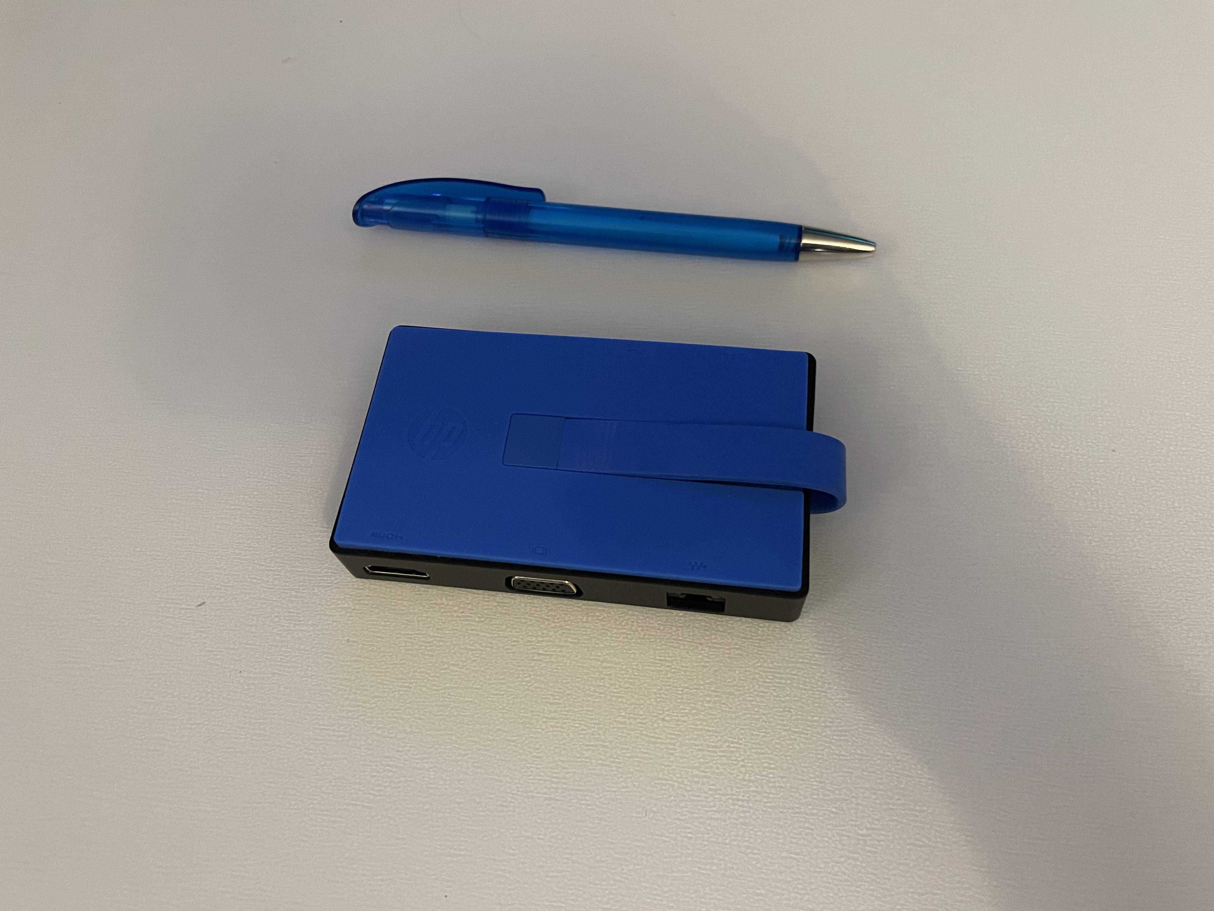 USB Podróżna stacja dokująca/ replikator portów. HP TPA I502