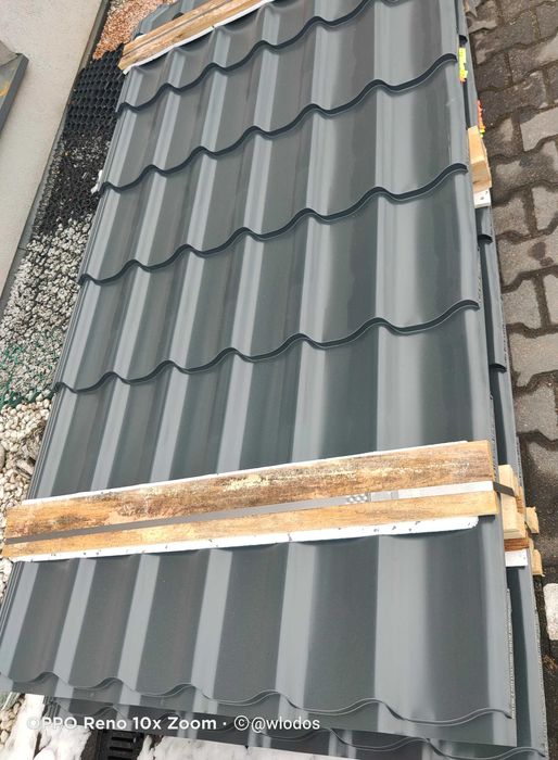 Blachodachówka GRAFIT RAL7016 /wiaty, garaże, gospodarcze Zgierz, Łódź