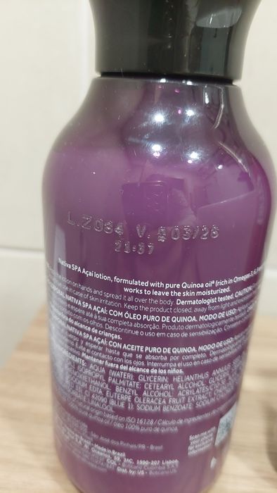 Loção e Creme O Boticário