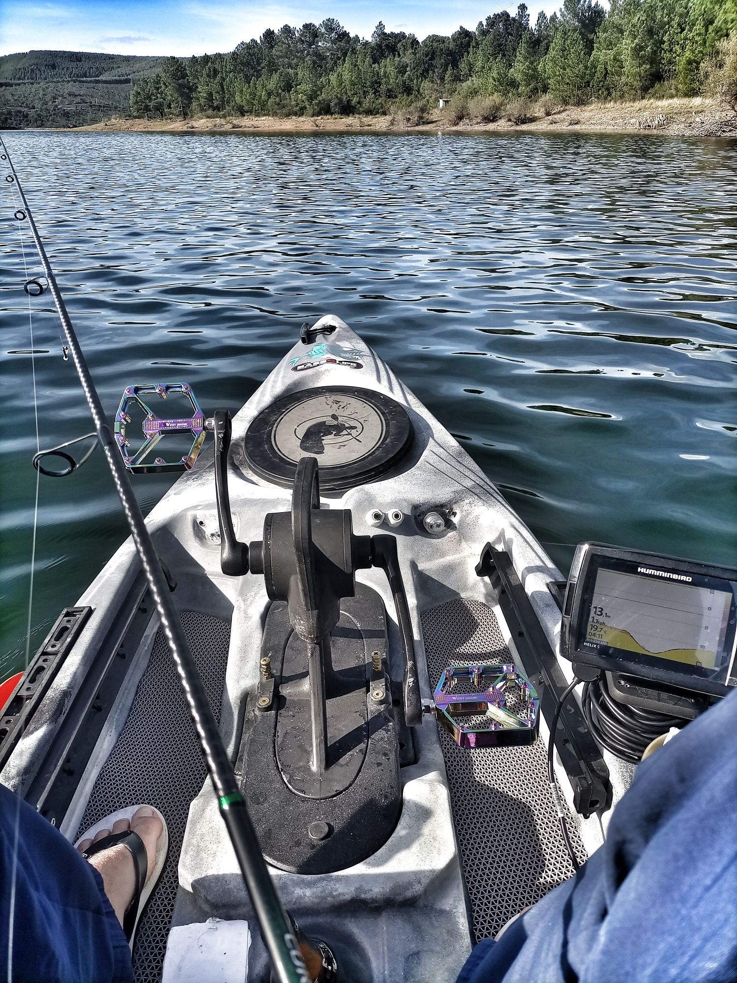 Kayak pedais Galaxy wahoo S series