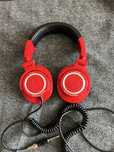 Навушники Audio-Technica ATH-M50X Red