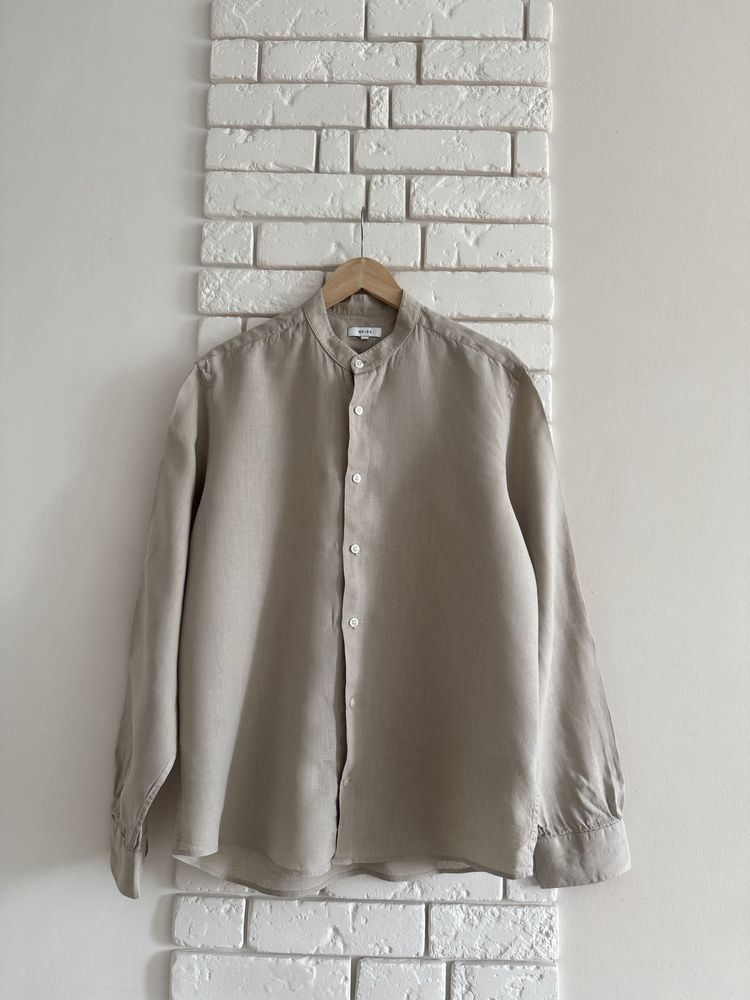 Сорочка Reiss льон L -XL