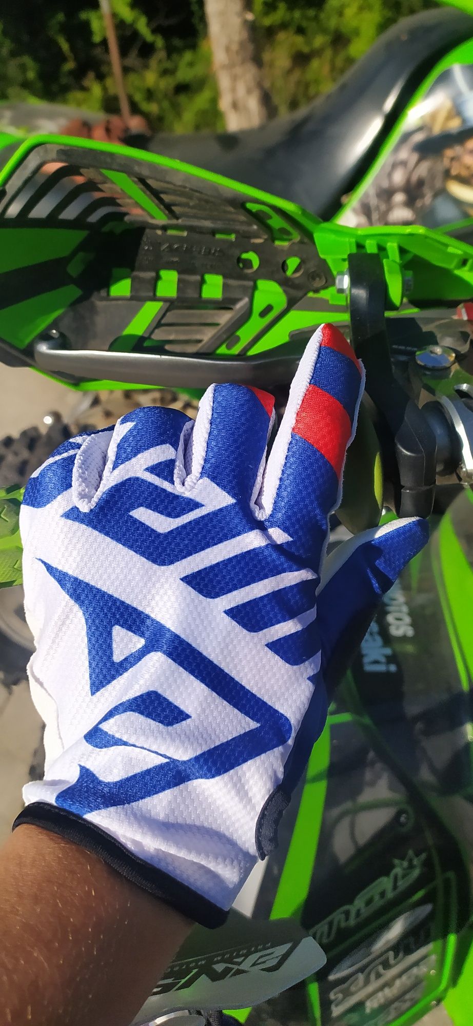 Luvas de motocross