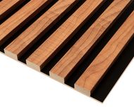 Lamele ścienne na płycie HDF - 275 cm x 40,5 cm - Pecan