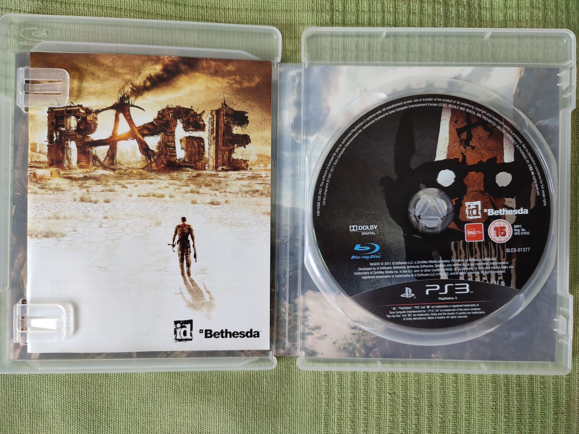 Jogo Rage para PS3