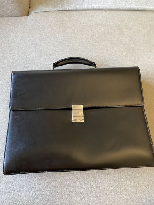 Портфель шкіряний чоловічий сумка  Montblank