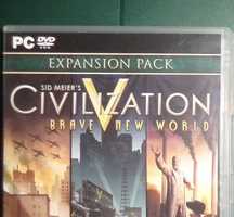 Sid Meier`s Civilization 5 V Brave new world,PC DVD,+mapa,+ins,+kod,PL