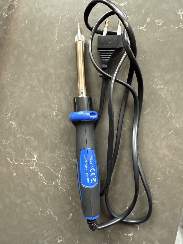 Паяльник ZD-721C нихромовый нагреватель 40W 220V