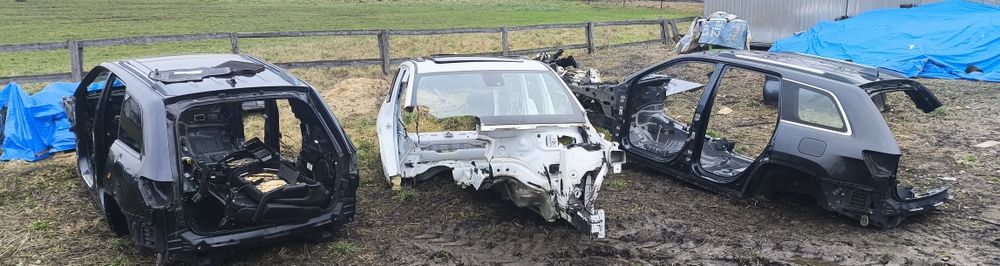 Błotnik tył ćwiartkia dach próg podluznica Jeep Grand Cherokee WK2