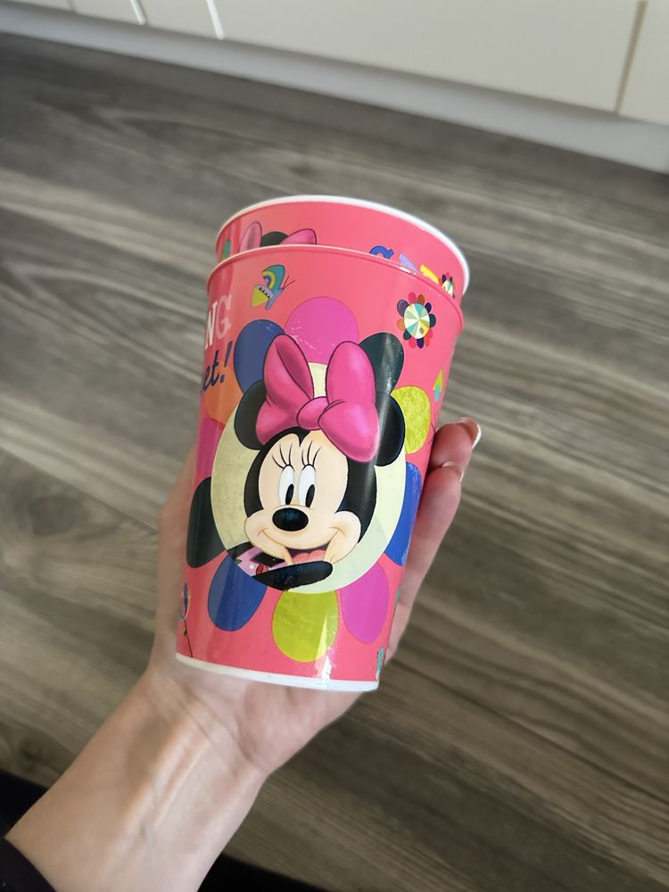 Nowe kubki plastikowe myszka micky
