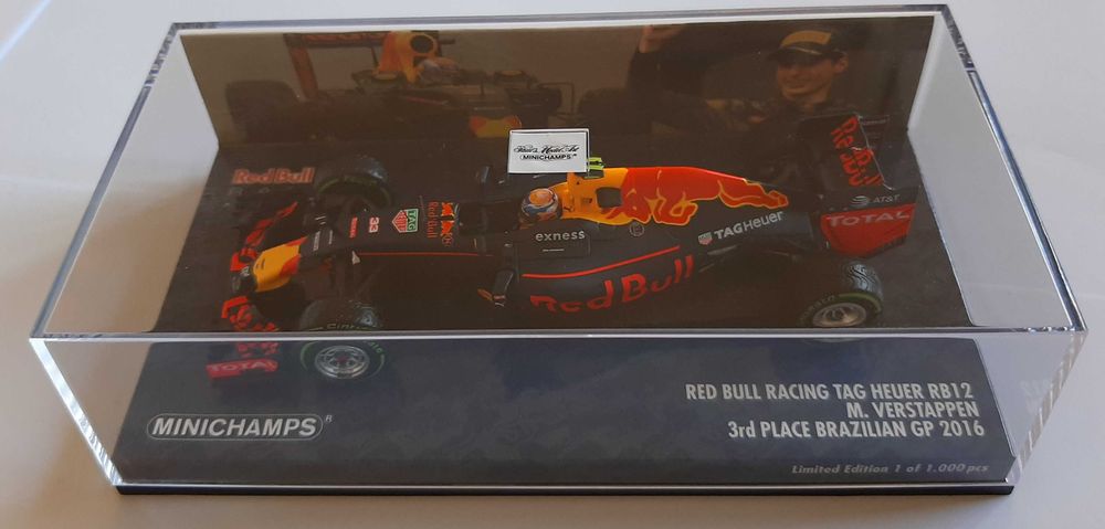 Max Verstappen F1 Red Bull RB12 2016 Minichamps