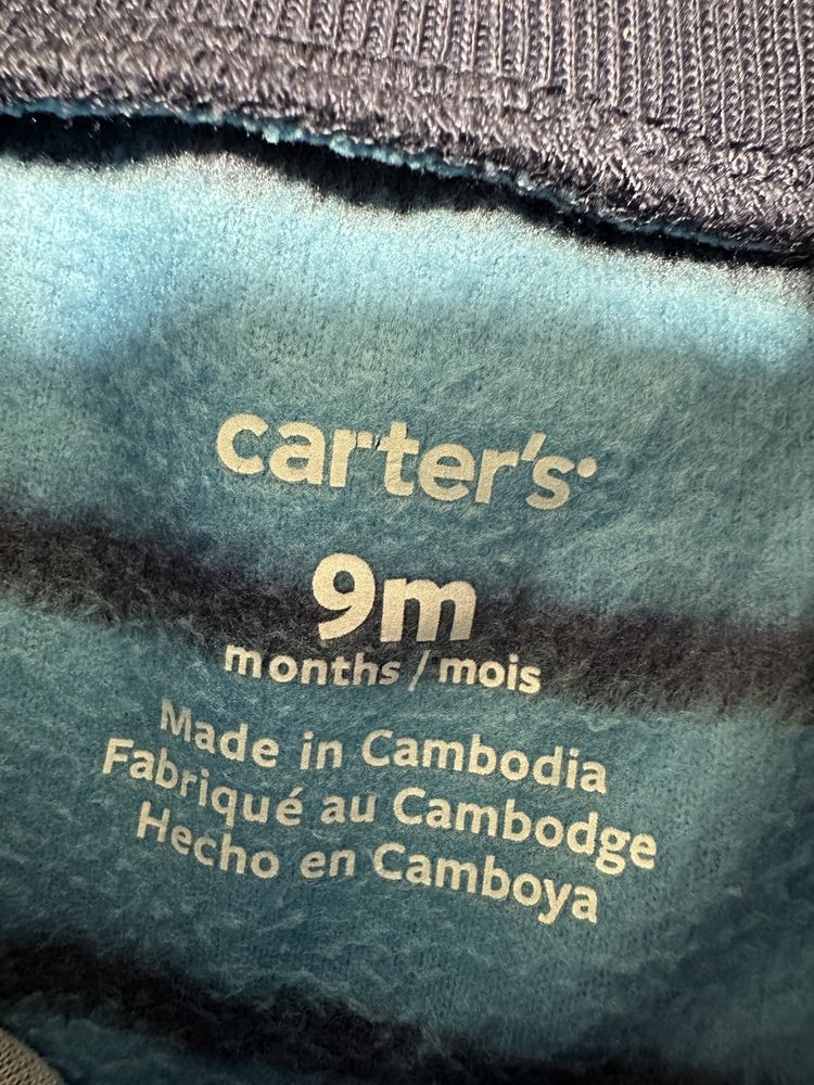 Флисовый человечек Carters (9m)