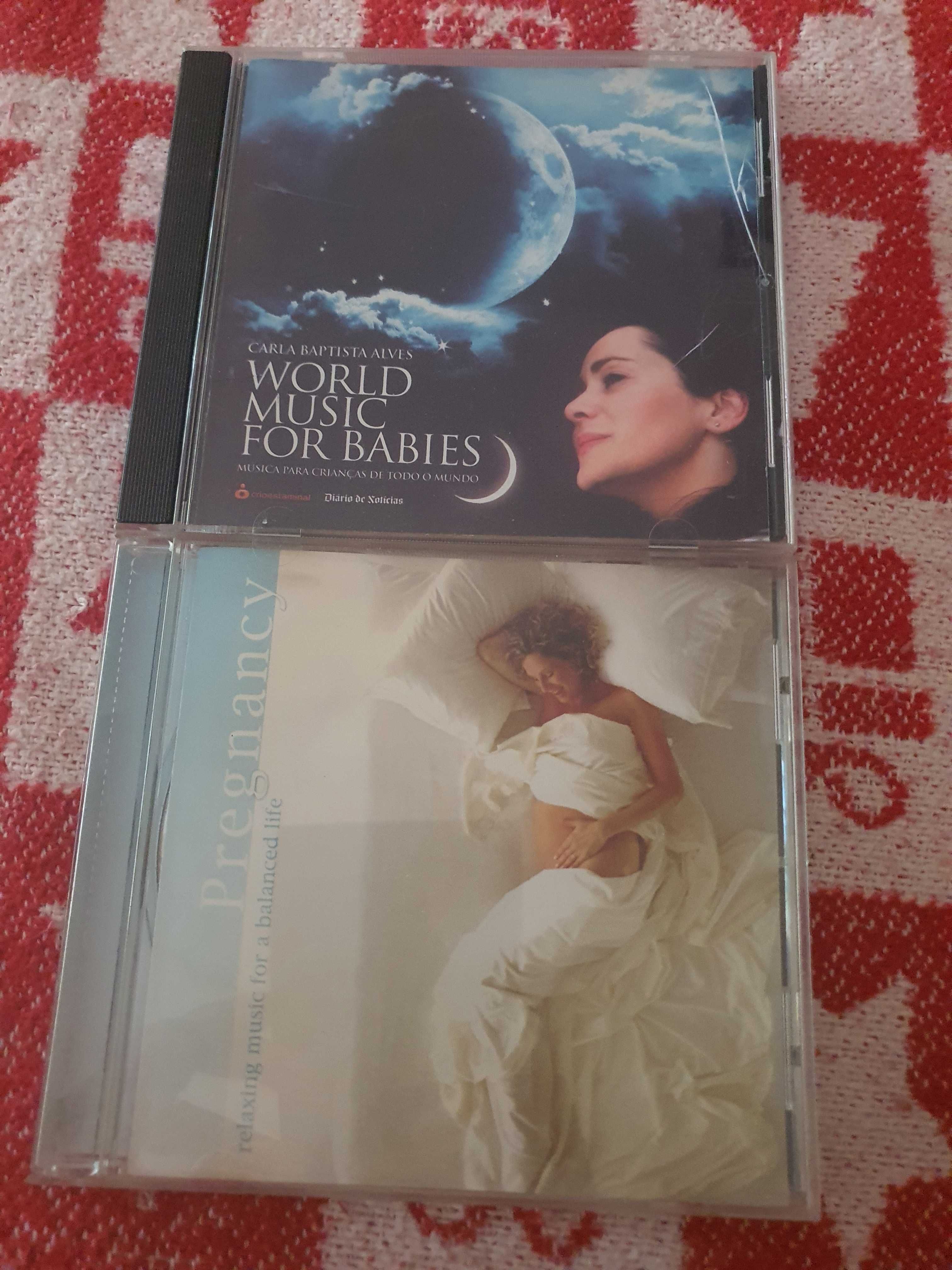 2 cds música para grávidas e bebés