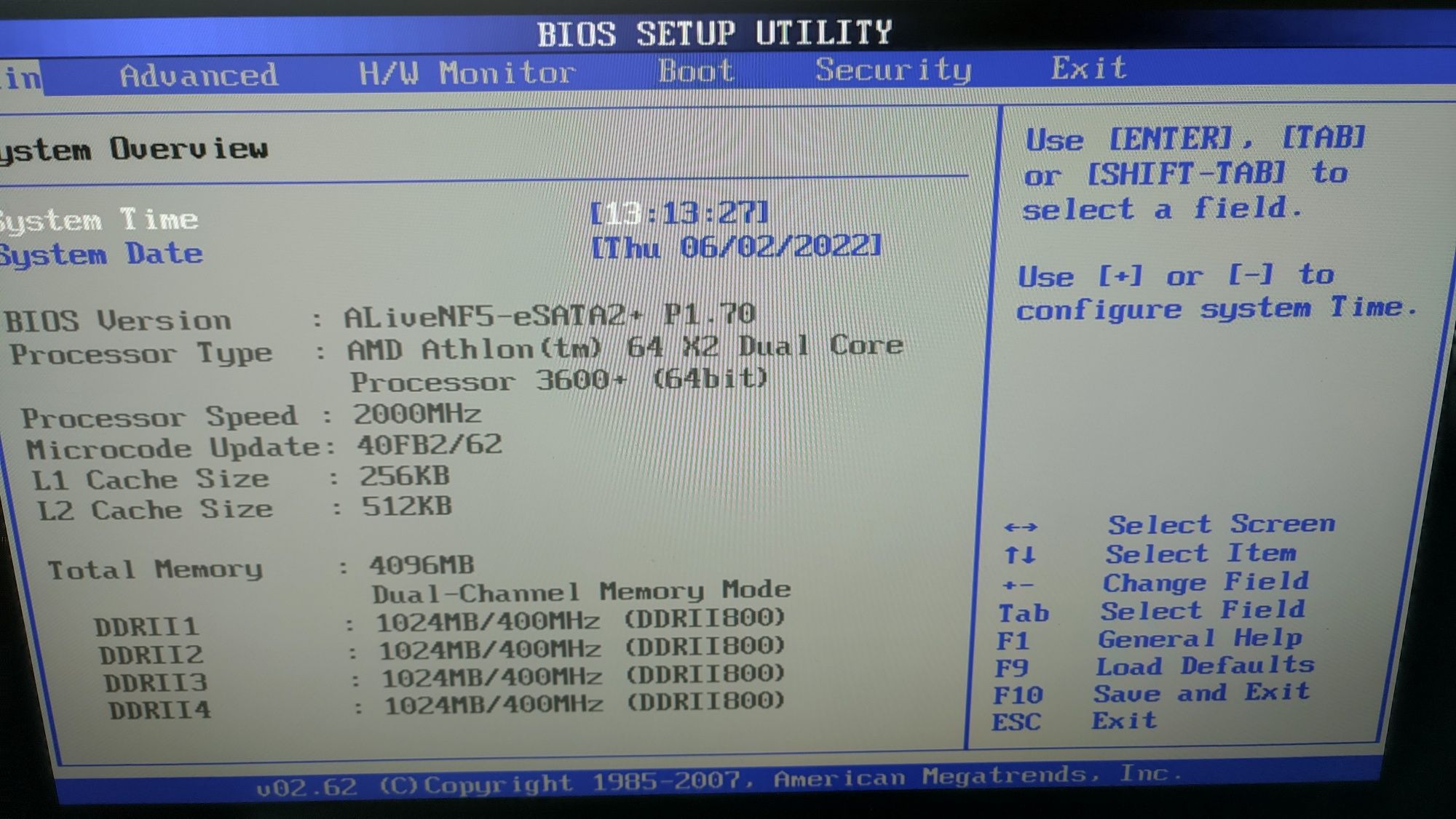 komputer stacjonarny. AMD 3600. 4GB RAM. GF9400GT hdmi