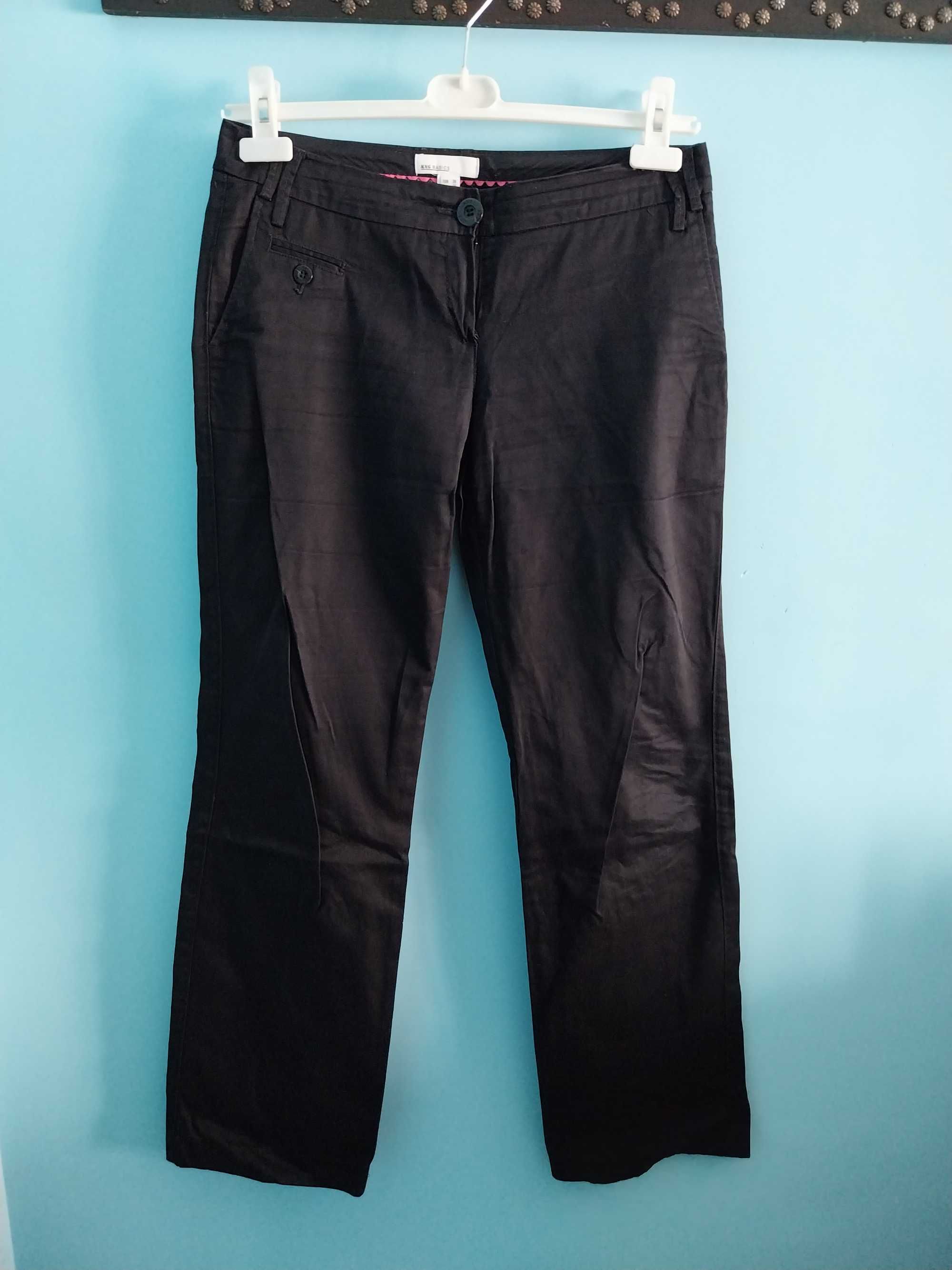 Calças pretas, Mango Basics, tamanho 38/M