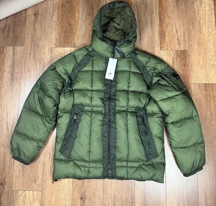 Puffer CP Company куртка пуховик мікропуховик сп компані зелений