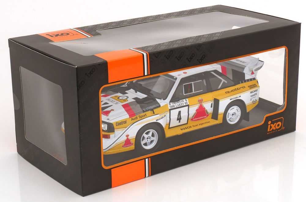 Audi Sport Quattro Rally 1000 Lagos 1985 - Ixo 1/18