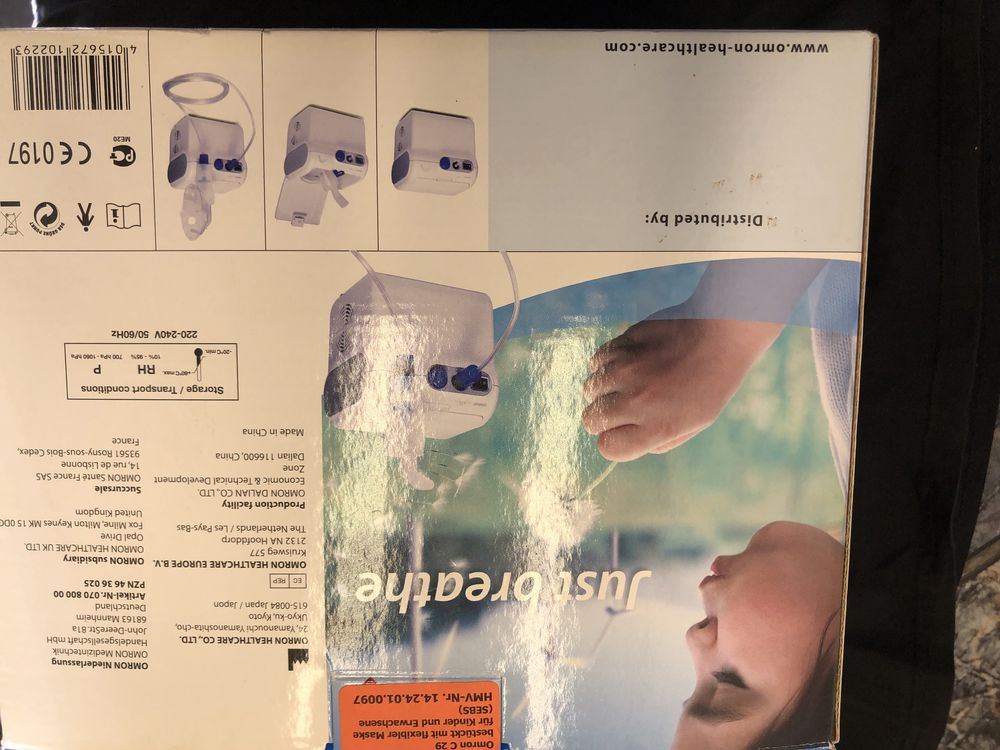 Omron Inhalator, nebulizator